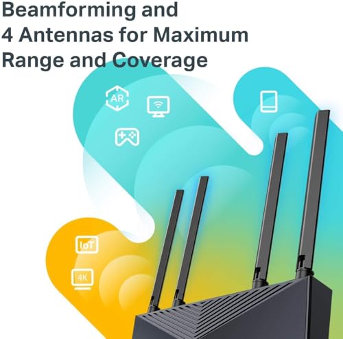 TP-Link Archer AX10 Dual-Band Wi-Fi 6 Router AX1500 802.11ax 1500Mbps Wireless Router