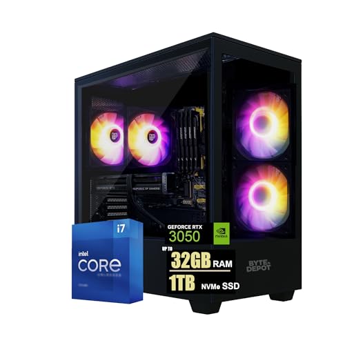 BYTE DEPOT 30 Pounds FT-RGB-PC-L1-i7_01 1920x1080 4xCPU 4 Cores