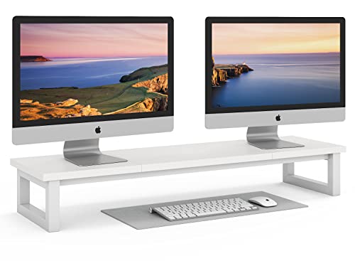 YAOHUOO 38.6 x 10.2 x 5 inches 01 100 Pounds Multi-Purpose Monitor Stand