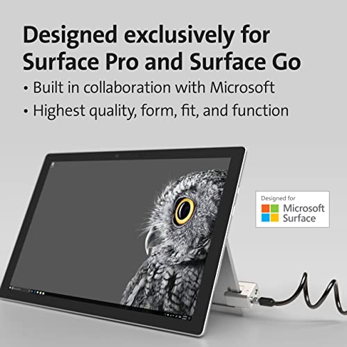 Kensington Portable Keyed Cable Lock K68138WW Surface Pro and Surface Go Security System