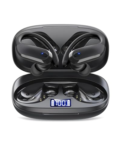 KTGEE T07 In-Ear Bluetooth Earbuds, 5.4 Technology, 80 Hours Playtime, Water-Repellent, Suitable for Students and Teens