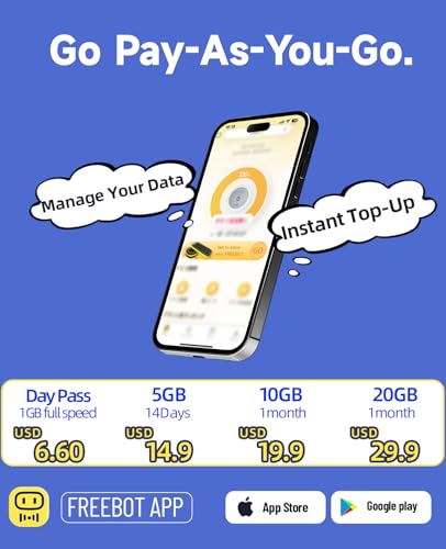FREEBOT 30Days 10GB SE Pro 4G Mobile Hotspot Portable WiFi Router