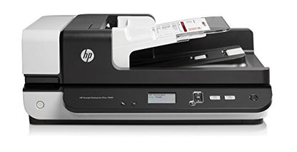 HP ScanJet Enterprise Flow 7500 Flatbed OCR Scanner, USB, 600dpi, CCD Sensor