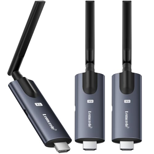 Lemorele 3.0 Count HDMI TX+2 RX 1080P 60Hz HDMI Wireless Transmitter and Receiver