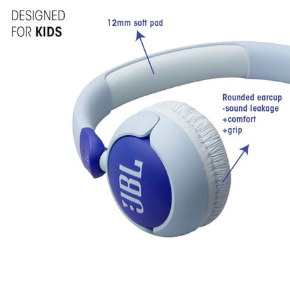 JBL 320 JBLJR320PURAM 32mm Dynamic Driver On-Ear Headphones - Purple