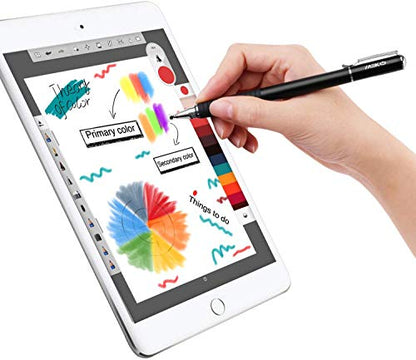 MEKO 5.5-Inch Stylus Pen, Model C-MK21Disc-BB, Compatible with All Capacitive Touch Devices