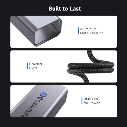 Cable Matters USB Type C to Ethernet Adapter 201495 5Gbps 5Gb Ethernet