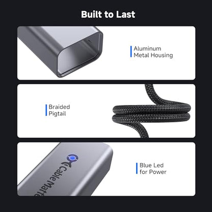 Cable Matters USB Type C to Ethernet Adapter 201495 5Gbps 5Gb Ethernet