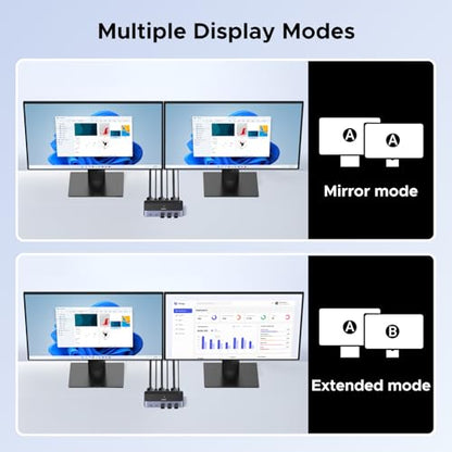 UGREEN KVM Switch 4 Ports Multi-Color Model Number 55851
