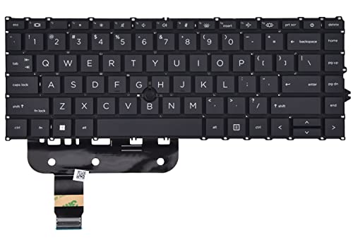 KBRPARTS 104 Keys USB Backlit Keyboard for HP EliteBook 840 G7, 840 G8, 845 G7, 845 G8, 745 G7, 745 G8, ZBook Firefly 14 G7, G8
