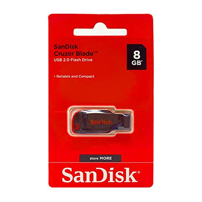 SanDisk 8GB SDCZ50-008G-B35 USB 2.0 Flash Drive