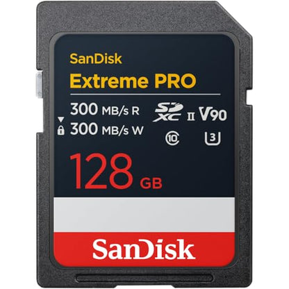 SanDisk 128GB SDSDXDM-128G-GN4IN Extreme PRO SDXC UHS-II Memory Card