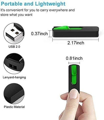 RAOYI 5 Pack 64GB USB 2.0 Flash Storage Device