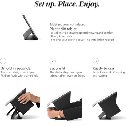 Philbert Danish Design 25-03-01 Screen Shade Slim Hood for Tablets 9.7"-11" - Black