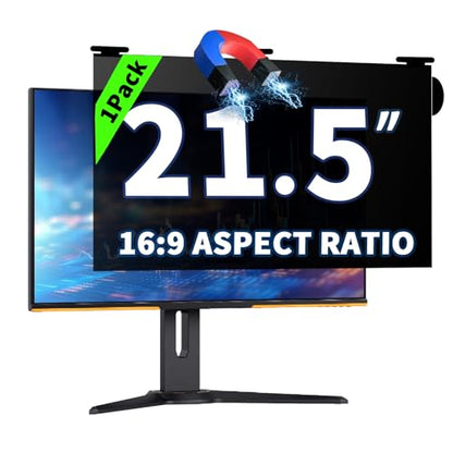 Halloive 21.5 Inch HH-21.5CXFG Computer Privacy Filter 1080p 60Hz Anti-Glare