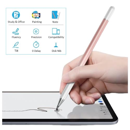 RKItE 5.59 x 3.54 x 3.54 inches Capacitive Stylus Pen for Touch Devices