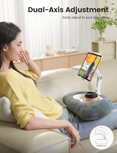 Lamicall STPT01 Tablet and Phone Pillow Holder - Adjustable Angle, Compatible with 4.7-13" Devices
