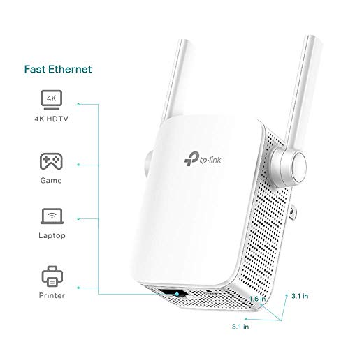 TP-Link N300 WiFi Range Extender (Model: ELCM) 300Mbps Single-Band 2.4GHz WiFi Extender