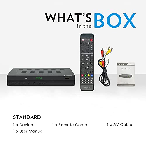 IVIEW 3500STB III Surface Mount Digital Converter Box, HDMI, USB, 4 Channels, 26 Pins, Plastic