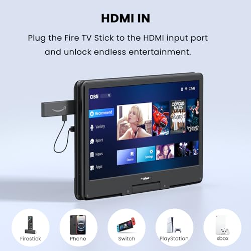 ieGeek 14.1 Inches IK-701 1366x768 Portable DVD Player