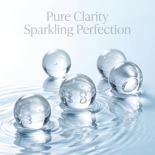 Sukh 1LB QWL72-GlassBeads-Clear 190 Count Round Glass Beads