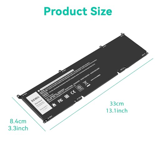 TREE.NB 69KF2 11.4V 86Wh 6-Cell Battery