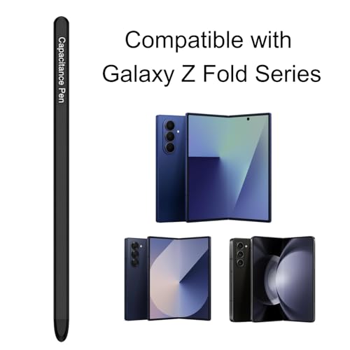 Qenw 0.23 x 0.1 x 4.27 Inches Slim-Black Stylus for Galaxy Z Fold Series