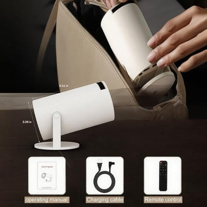 WellSonic 5.27" Mini Projector Hy300 Pro 1280 x 720 200 ANSI LED Portable