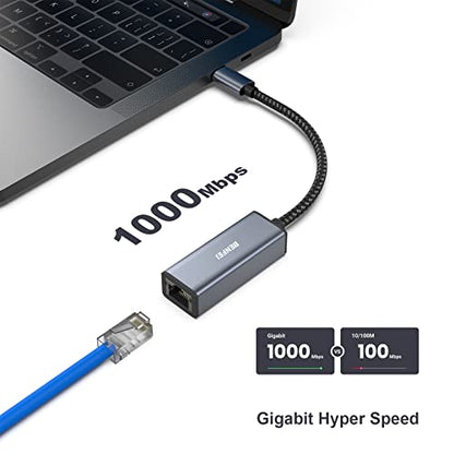 BENFEI USB-C Ethernet to RJ45 Adapter 1Gbps CAT6