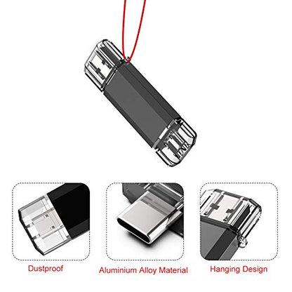 Vansuny 128GB B07LGKTNJ2 USB 3.0 Type C Flash Drive