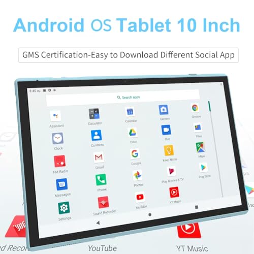 NOVOJOY 10.1 Inch ZB10 Android Quad-Core 1280x800 IPS Touchscreen Tablet