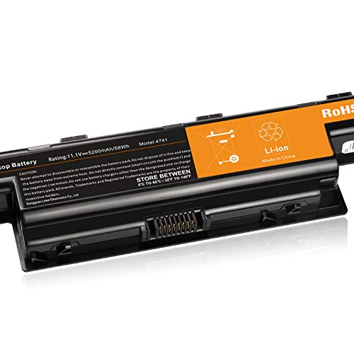 Fancy Buying 58Wh 4741 Lithium Polymer Battery 5200mAh 11.1V Compatible with Acer Models