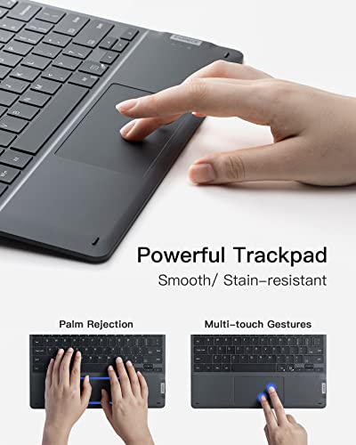Inateck Surface Pro 11 KB05111 Bluetooth Wireless Keyboard for Surface Pro 10/11/8/9/X, QWERTY Layout, Battery Powered, Slim Design