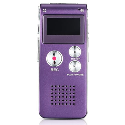 Tellegloww 8GB Digital Voice Recorder QMF-Tellegloww-334 USB Rechargeable Microphone