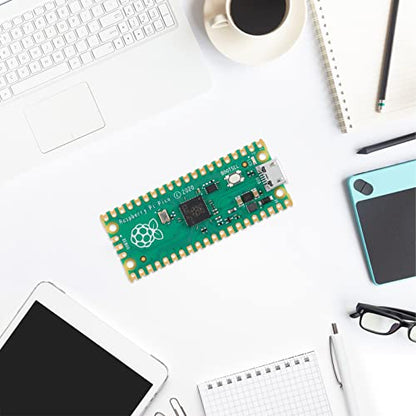 EC Buying 1Pcs Raspberry Pi Pico RP2040 Microcontroller 264KB SRAM Dual-Core ARM Cortex M0+ 133MHz 2MB Flash Board