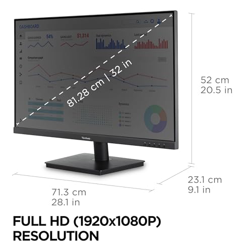 ViewSonic 32 VA3209M 1080p 75Hz LCD Monitor