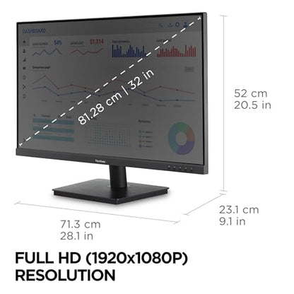 ViewSonic 32 VA3209M 1080p 75Hz LCD Monitor