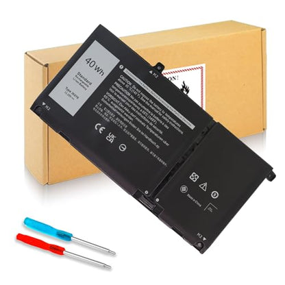 Wymisnit 40Wh Type JK6Y6 Rechargeable Battery for Dell Laptops