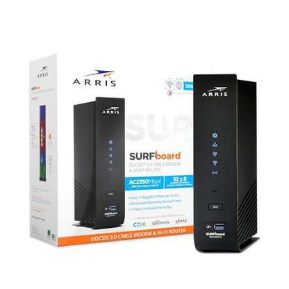 CommScope SBG7600AC2 32x8 Cable Modem AC2350 WiFi Router