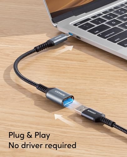 NIMASO USB-C to USB 3.0 Adapter [Model NAD20C53] 2 Count