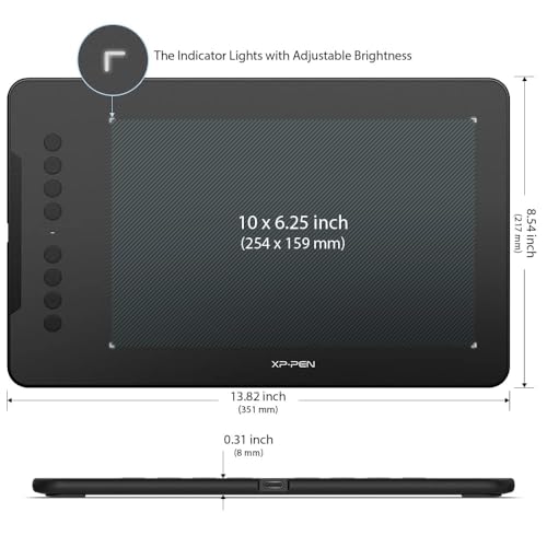 XP-Pen Deco 01 V3 Tablet 1920x1080 USB Graphics Tablet