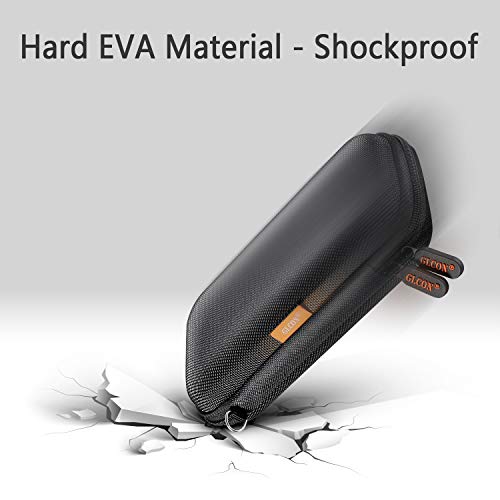 GLCON 1.9 Inches 8541665179 External Hard Drive Case - Solid Black - Portable - Shockproof