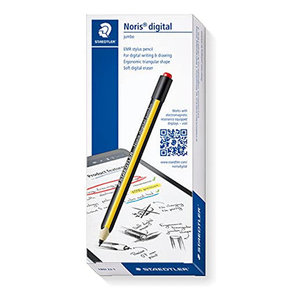 STAEDTLER 5.51in Noris Digital Jumbo 180J 4096 Pressure Levels EMR Stylus Pen