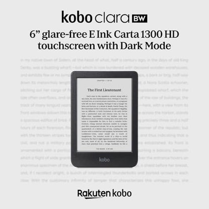 Kobo 6 Inches N365-TP-BK-S-EP 1072x1448 E Ink eReader