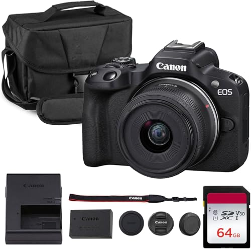 Canon 5811C012 24.2MP CMOS Mirrorless Camera 2160p 16:9 Electronic Viewfinder