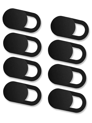ALIANSHENG Webcam Cover 0.027in Ultra Thin Black Privacy Cover