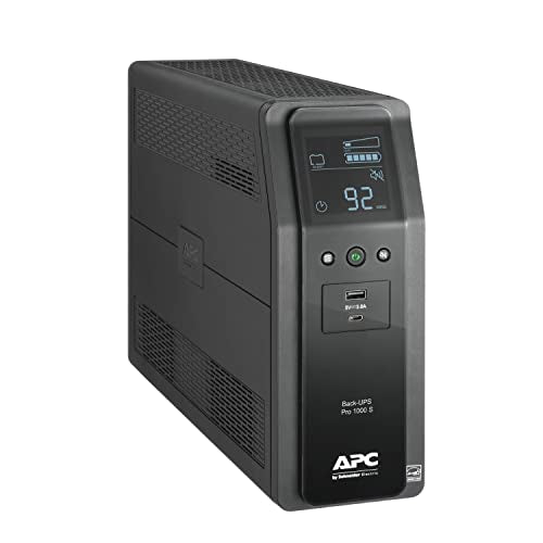 APC 1000VA BR1000MS 600W Line-interactive UPS, 120V