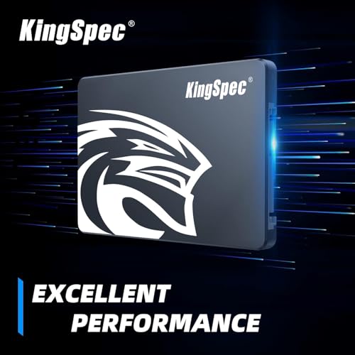 KingSpec 1TB 2.5" SATA Internal Solid State Drive, SATA III 6Gb/s, 3D NAND Flash, Model P3-1TB