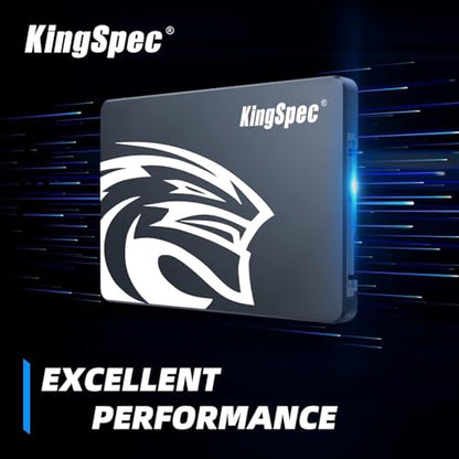 KingSpec 1TB 2.5" SATA Internal Solid State Drive, SATA III 6Gb/s, 3D NAND Flash, Model P3-1TB