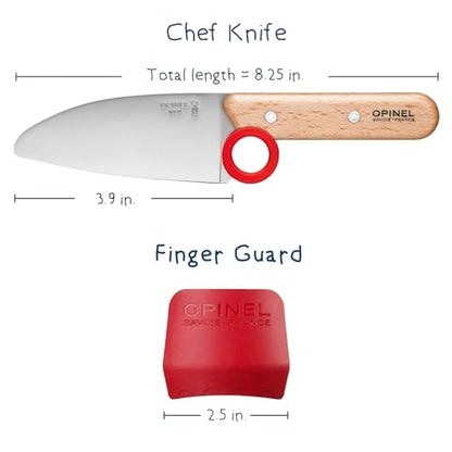 Opinel 3.95 Inch 1010311310 Stainless Steel Chef Knife Set for Children